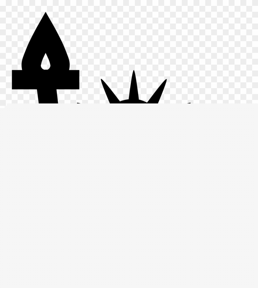 Torch clipart vector. Icon fee statue of