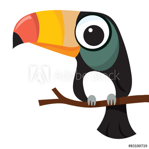 toucan clipart cute