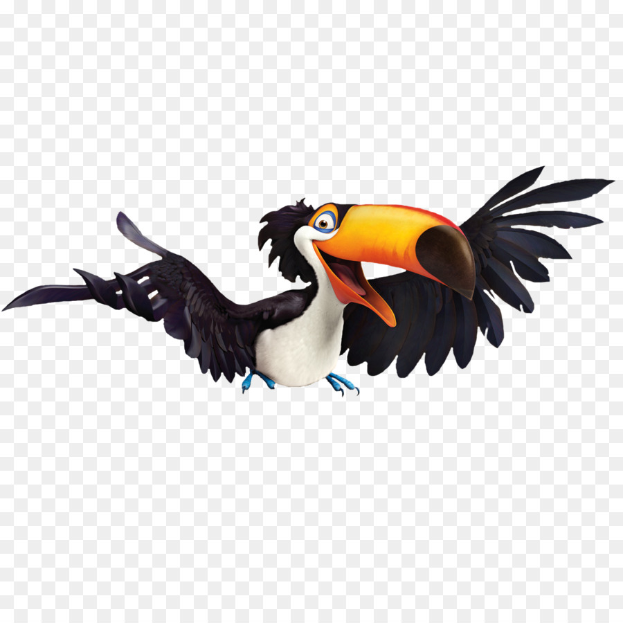 Toucan clipart eagle. Rio bird wing transparent