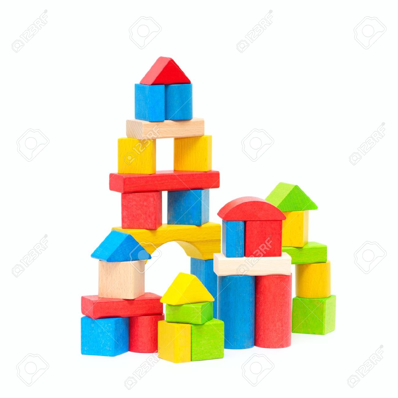 tower clipart building block