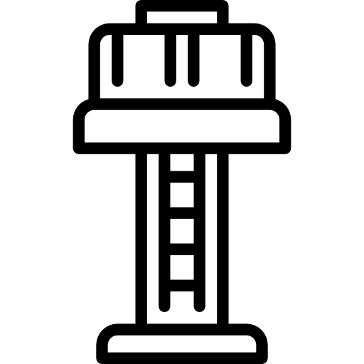 tower clipart drop