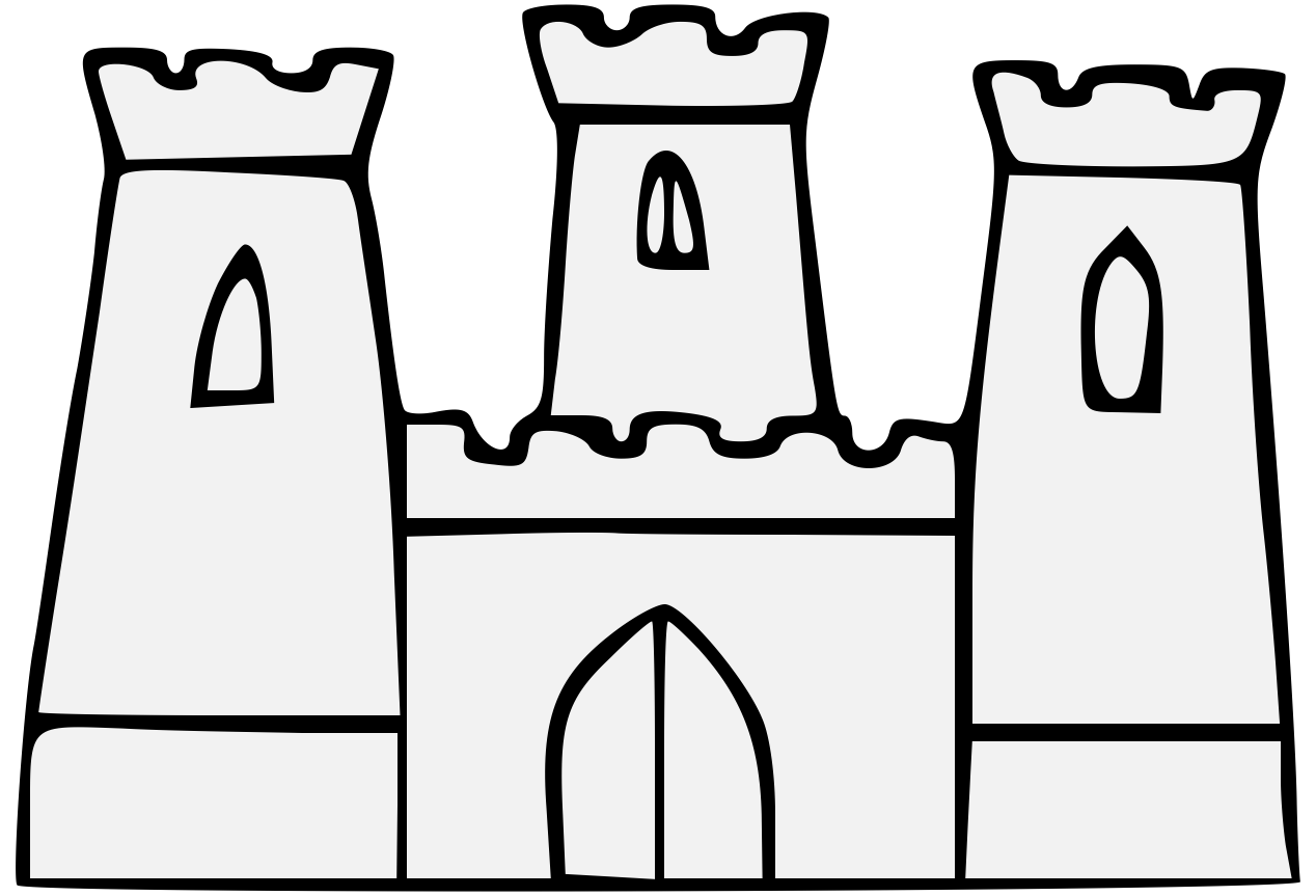 Tower clipart heraldic. Sca heraldry alternative design