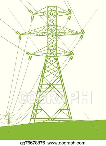 tower clipart high tension