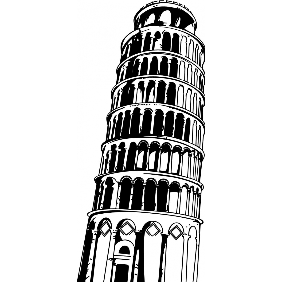 tower clipart piza clipart