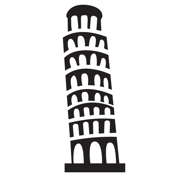 tower clipart pizza