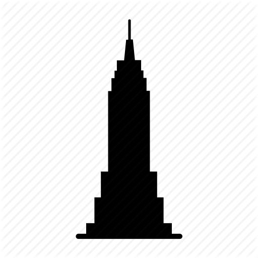 tower clipart silhouette