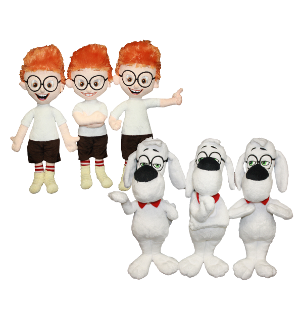 Toy clipart pet toy. Multipet mr peabody sherman