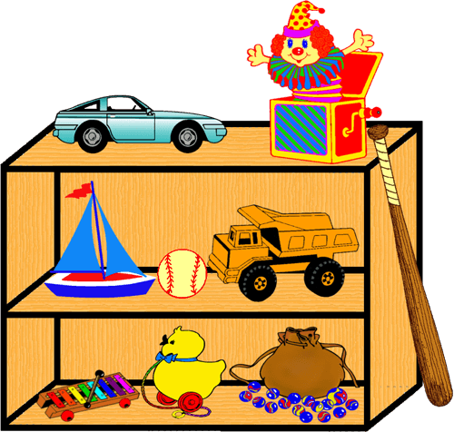 toy clipart rack