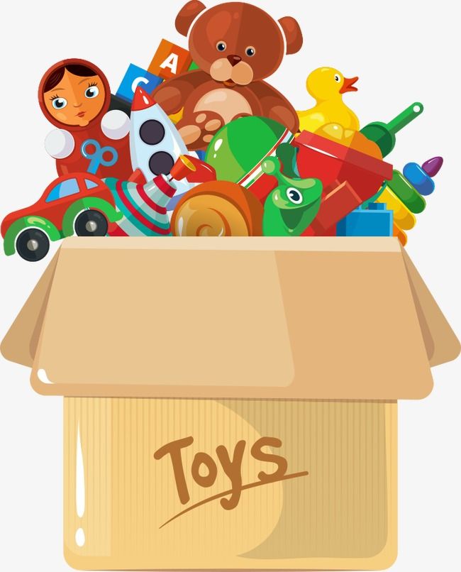 toy clipart toy basket