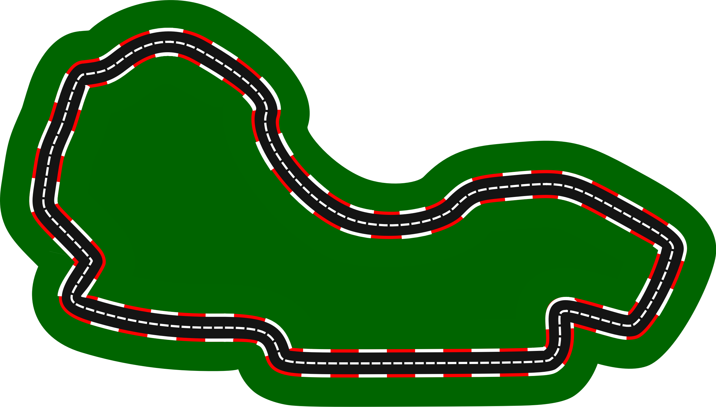 Track clipart race course, Track race course Transparent FREE for