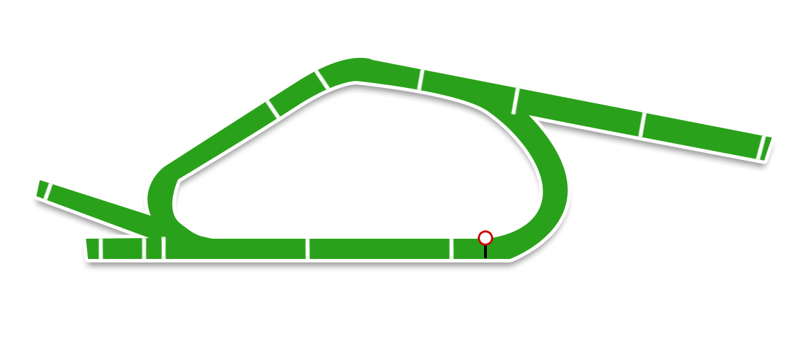 track clipart race course