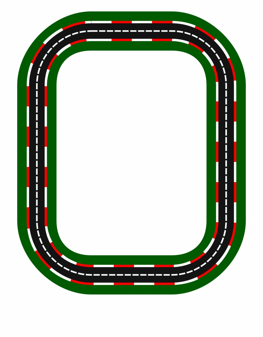 Track clipart racing track. Race road png download