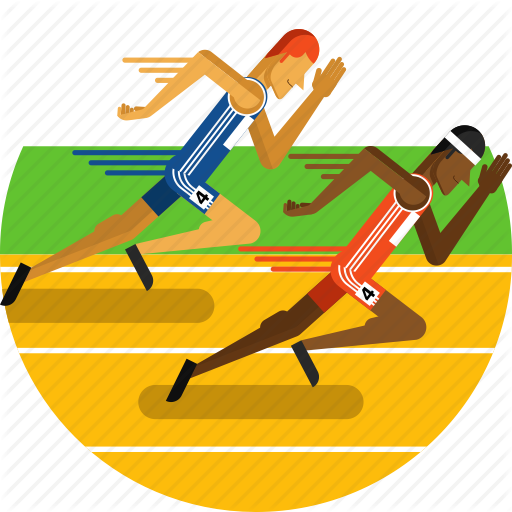 track clipart sport track