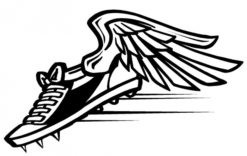 Track clipart track cleat. Collection of race free