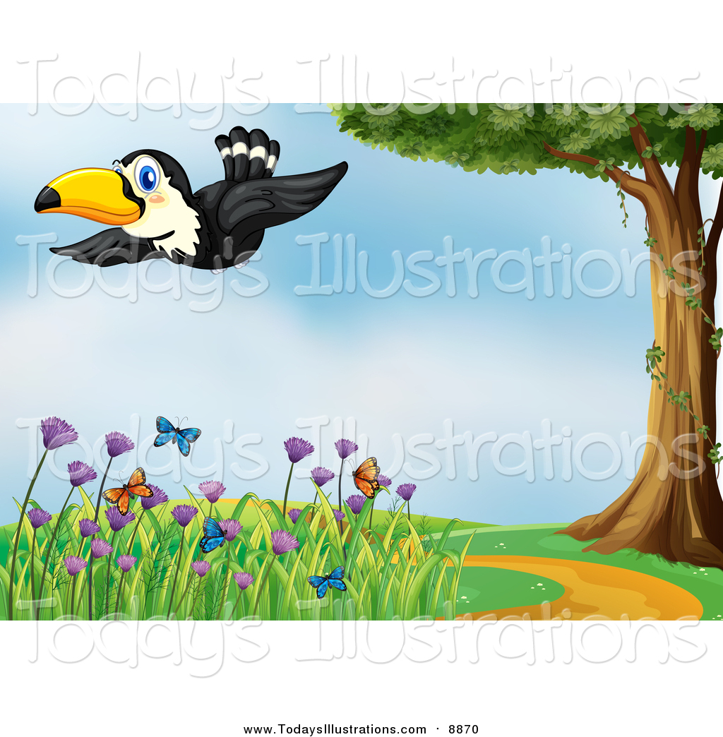 trail clipart flying