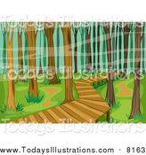 Trail clipart forest pathway. Royalty free stock designs