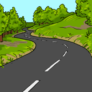 Path route collection gclipart. Trail clipart highway