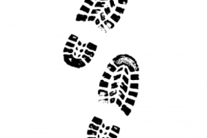 trail clipart shoeprint