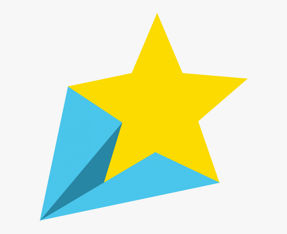 trail clipart shooting star