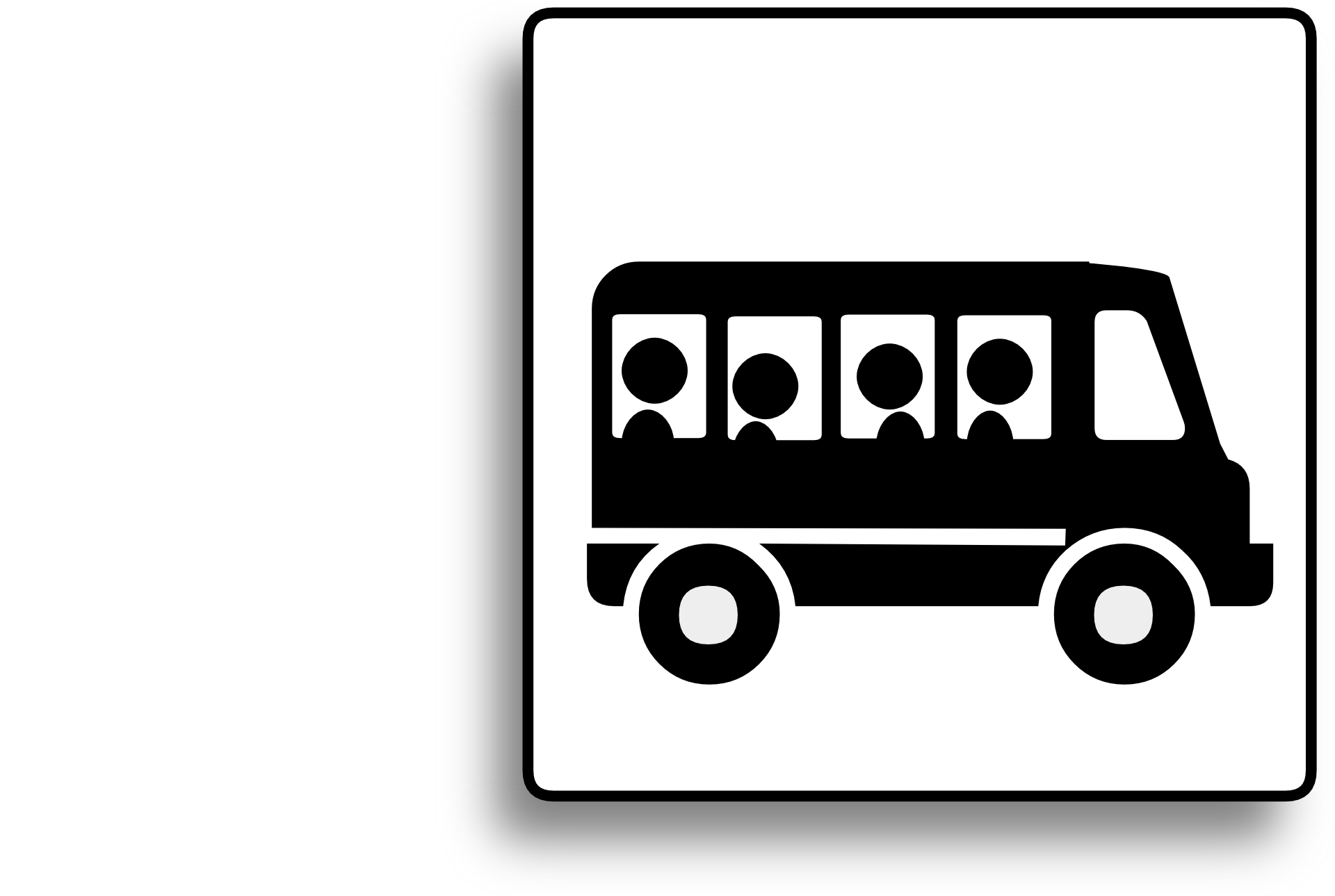 transportation clipart bus ride