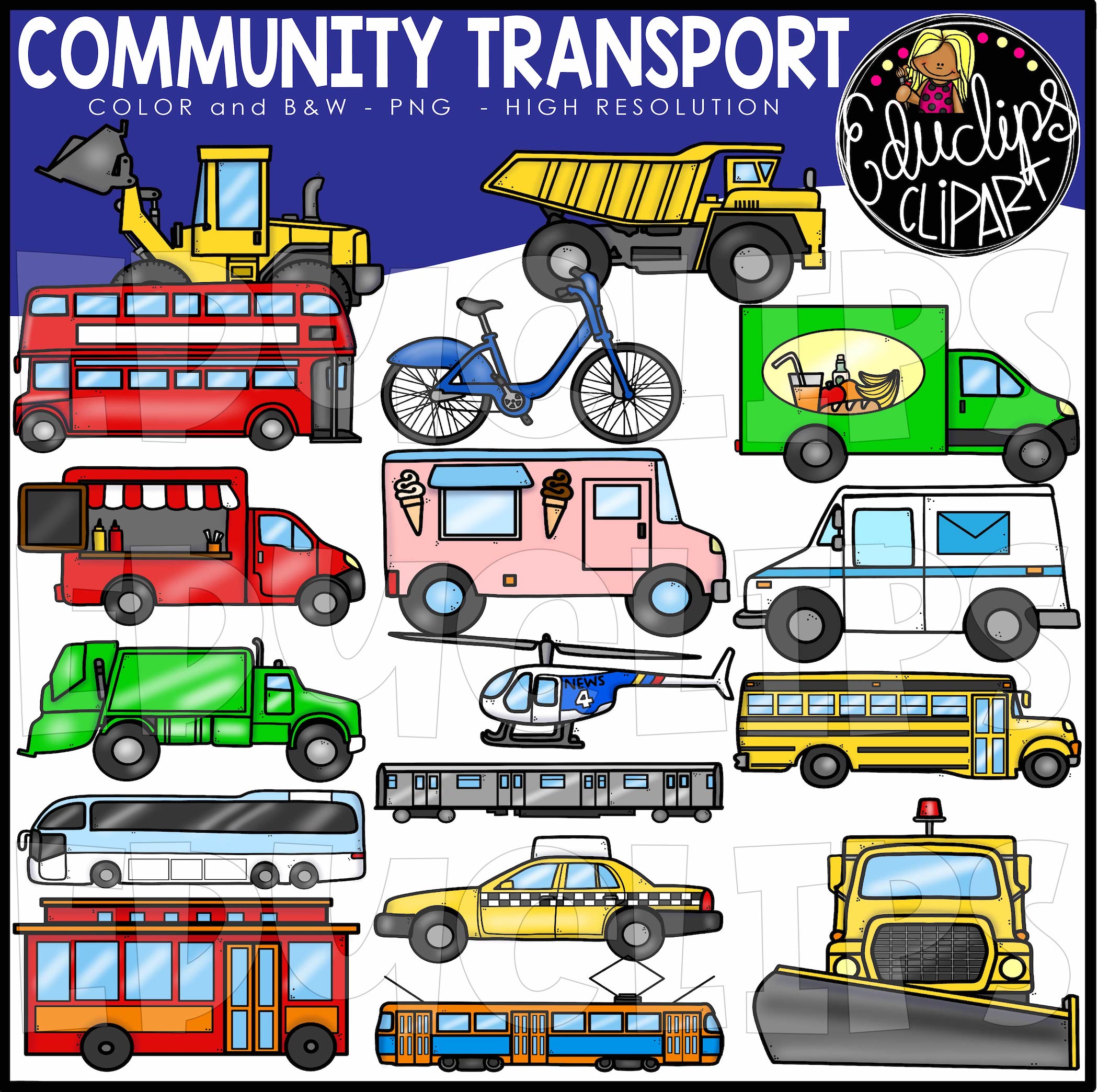 transportation clipart community vehicle