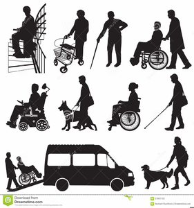 transportation clipart disability