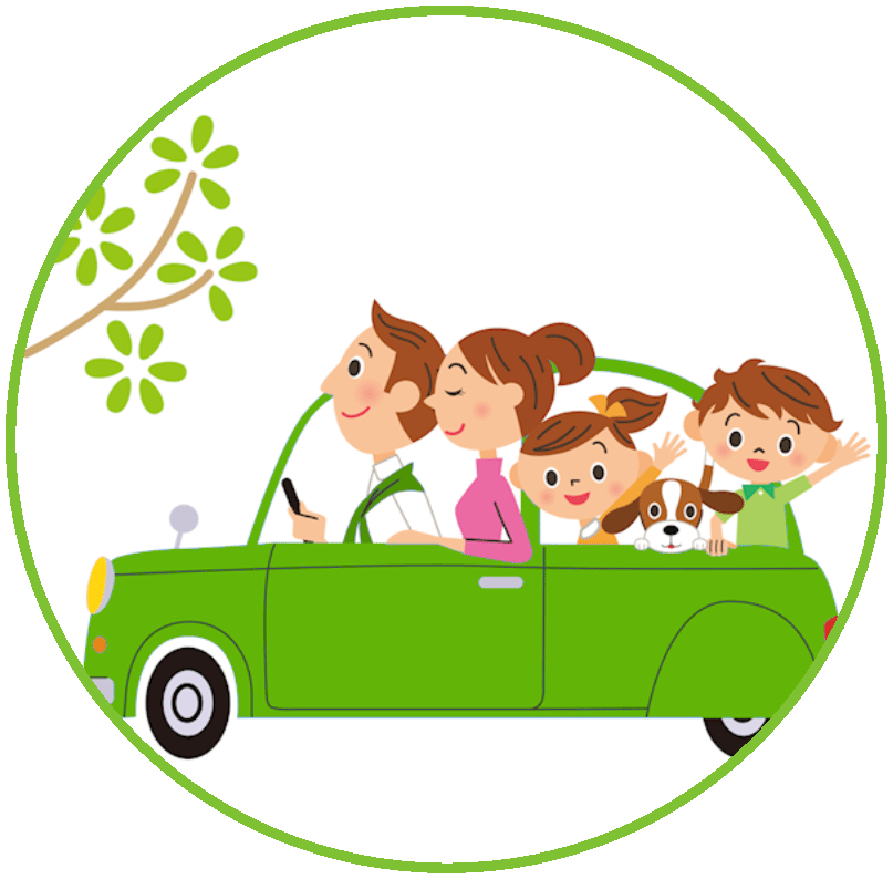 transportation clipart family car