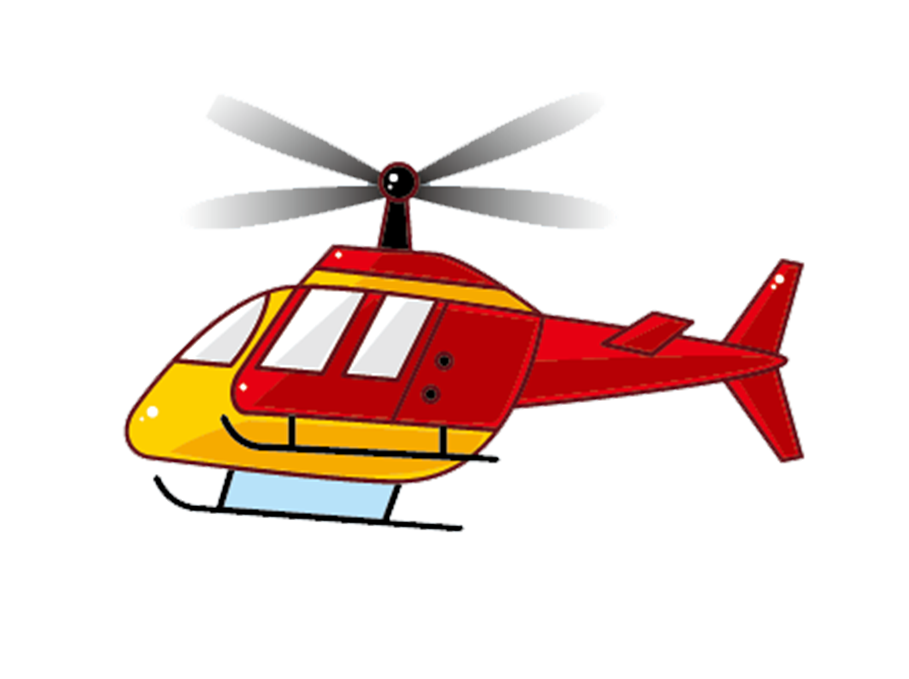 transportation clipart helicopter