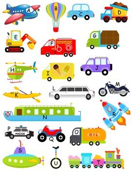 transportation clipart kindergarten
