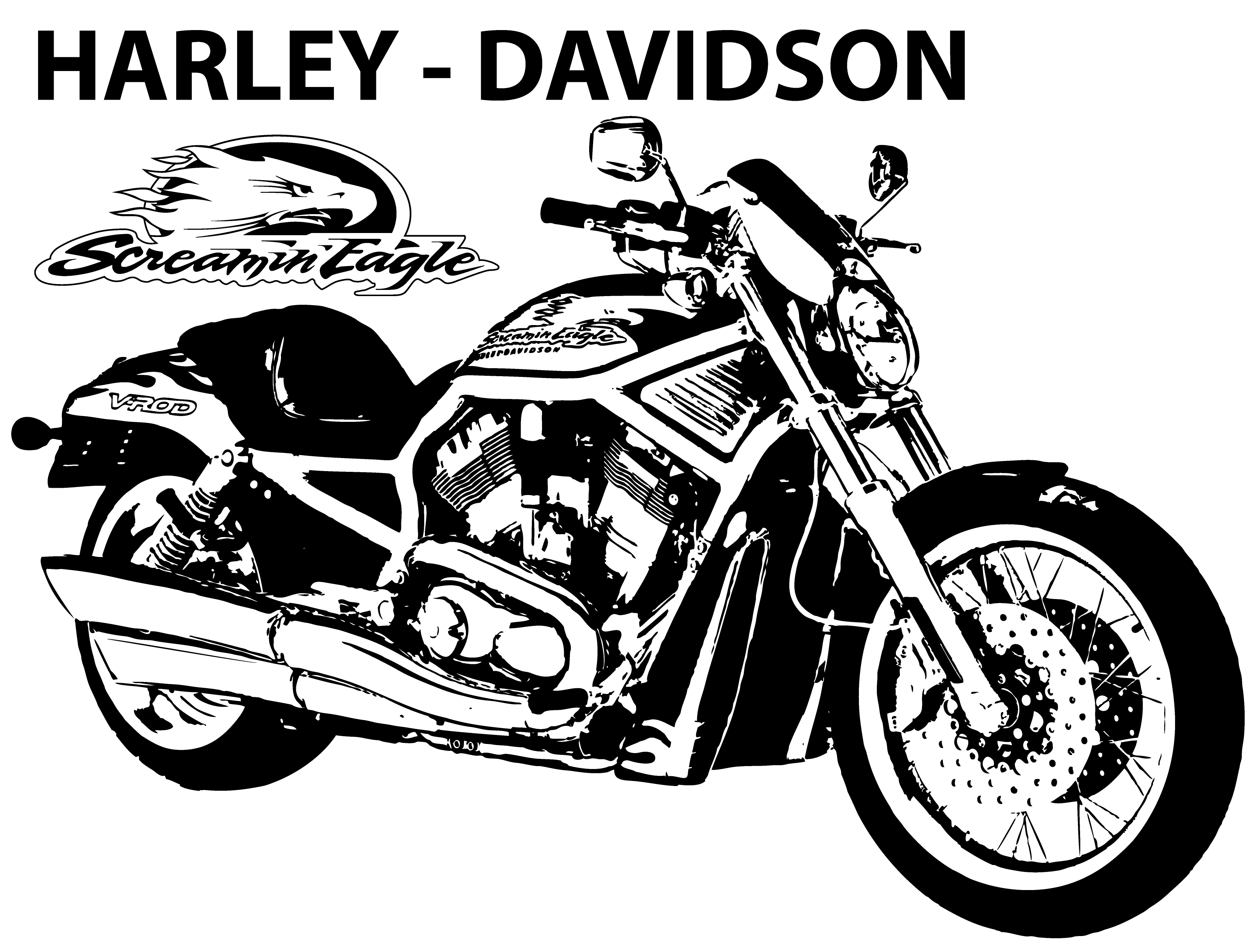 Harley davidson handlebar free. Transportation clipart motorcycle