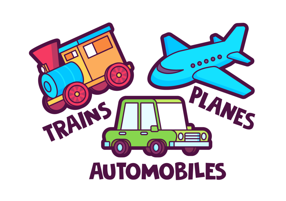 transportation clipart planes trains and automobile