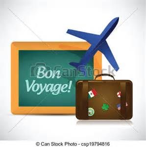 traveling clipart bon voyage