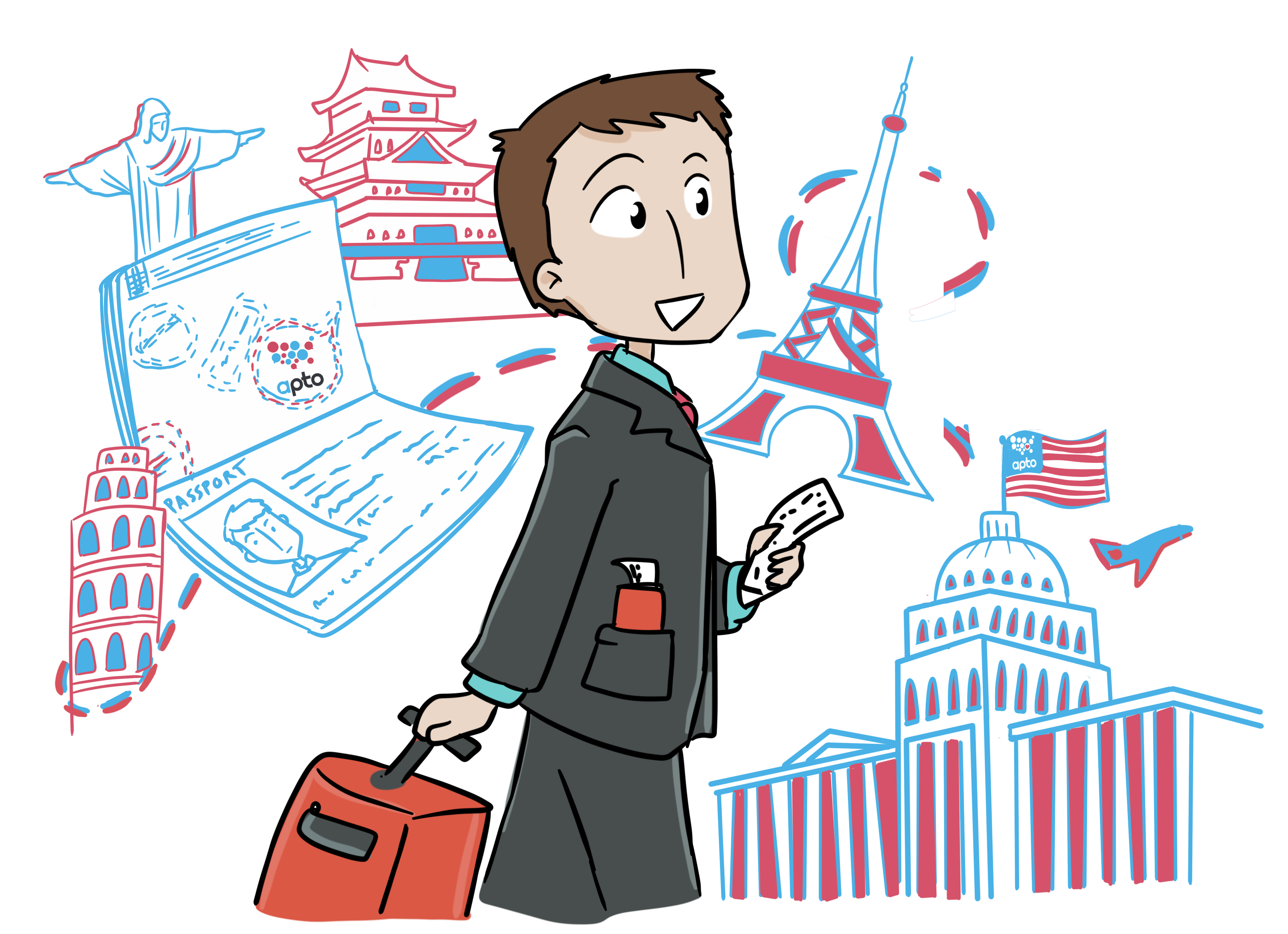 Traveling Clipart Business Travel Traveling Business Travel