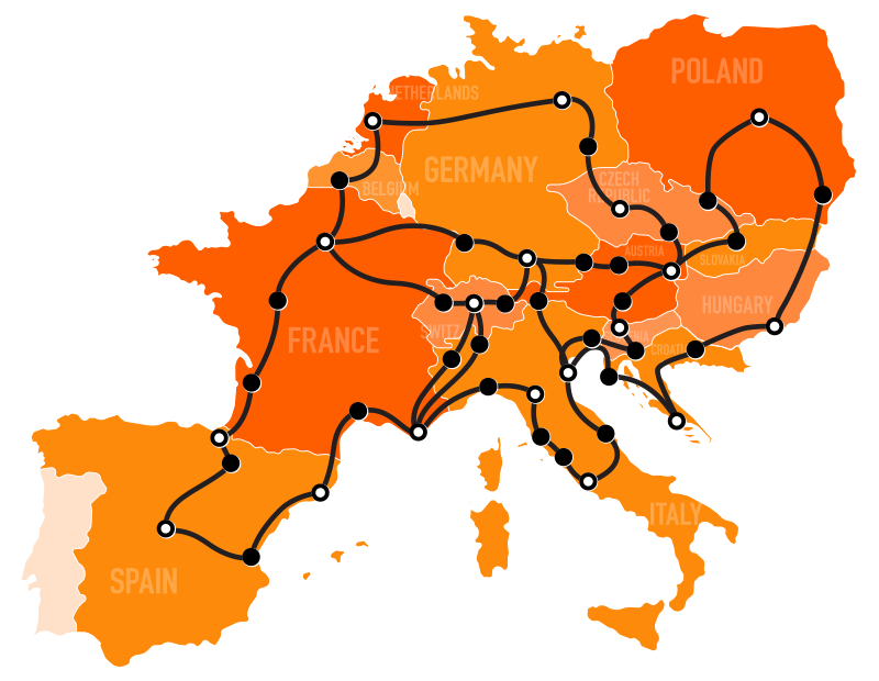 traveling clipart europe travel