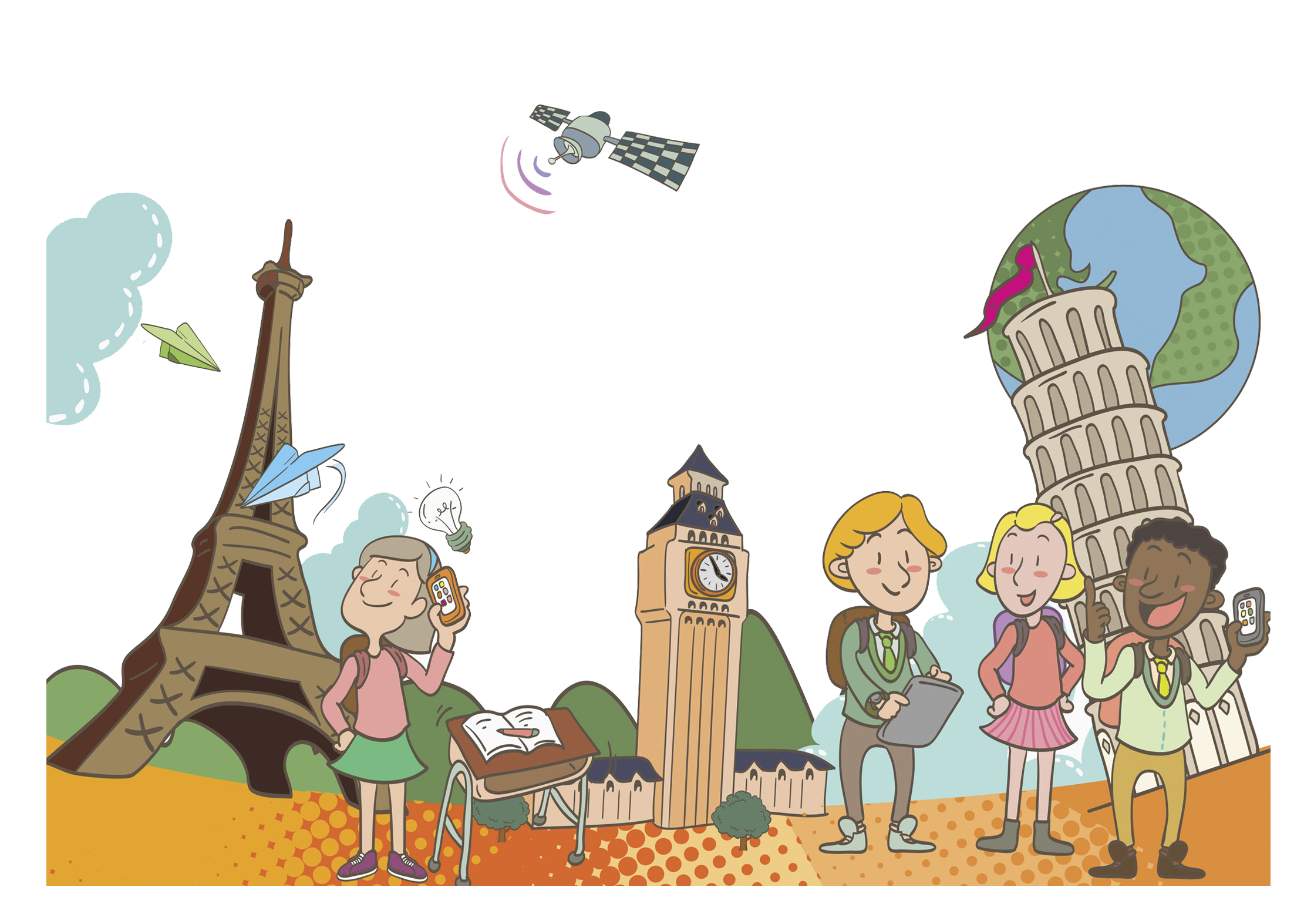 traveling clipart student travel