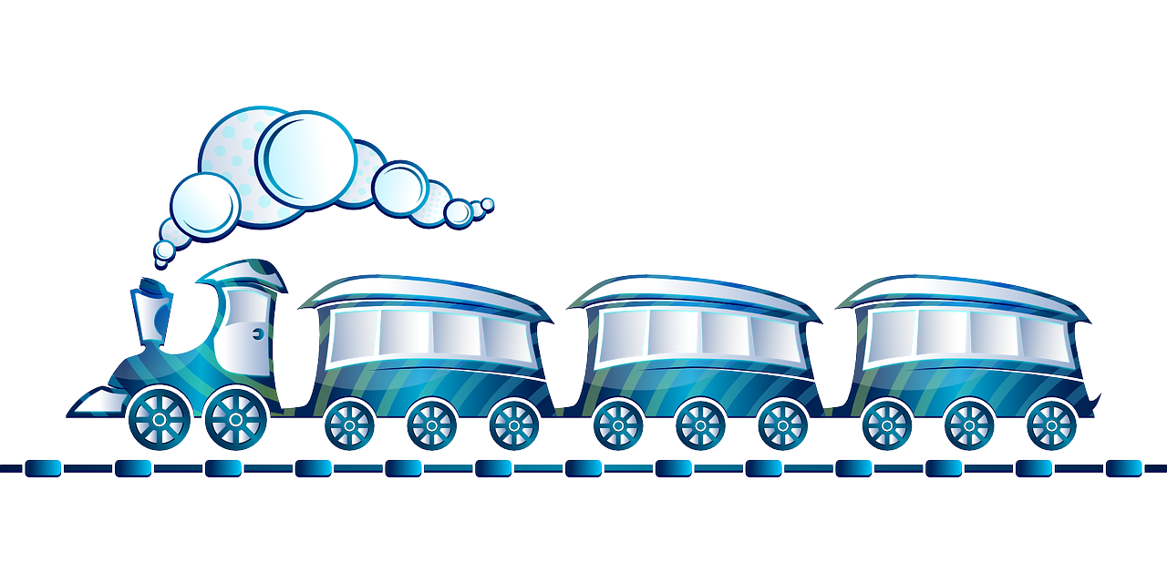 traveling clipart train