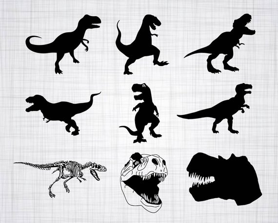 Free Free 258 Baby Dinosaur Svg Cute T Rex Silhouette SVG PNG EPS DXF File