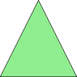 triangle clipart