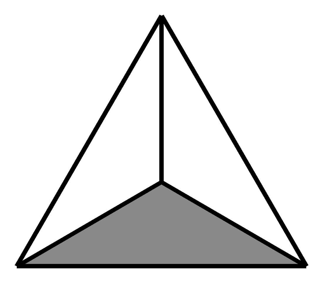 Triangular 2d shape