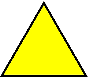 triangular clipart 2d shape