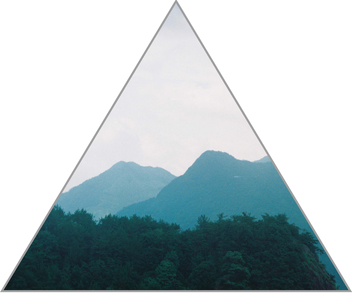triangular clipart aesthetic