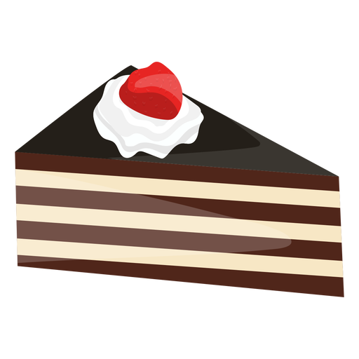 triangular clipart cake