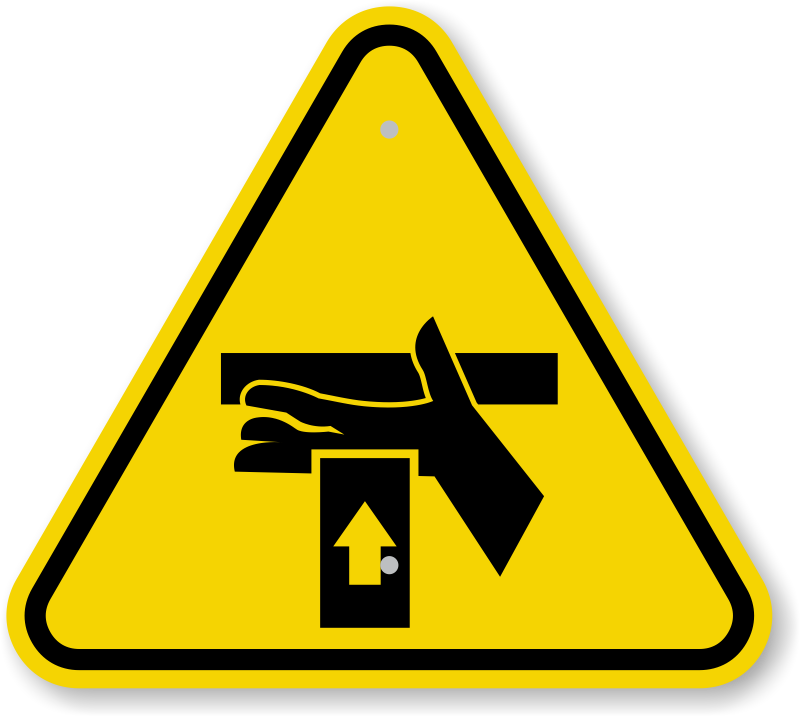 triangular clipart caution