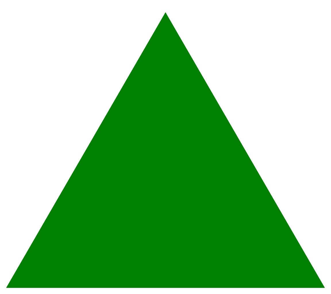 triangular clipart dark green
