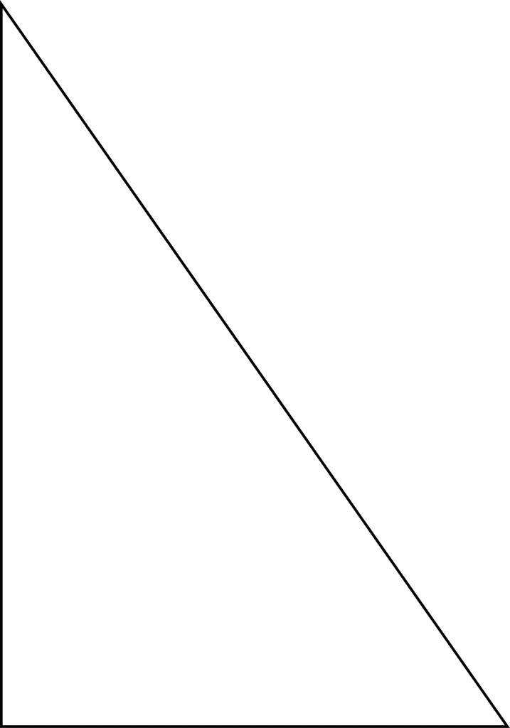 triangular clipart degree