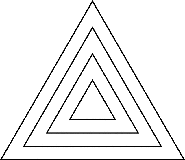 triangular clipart equilateral triangle