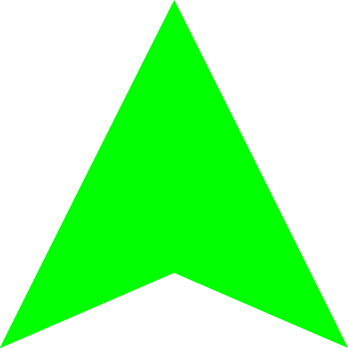 triangular clipart light green