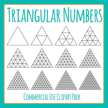 triangular clipart number