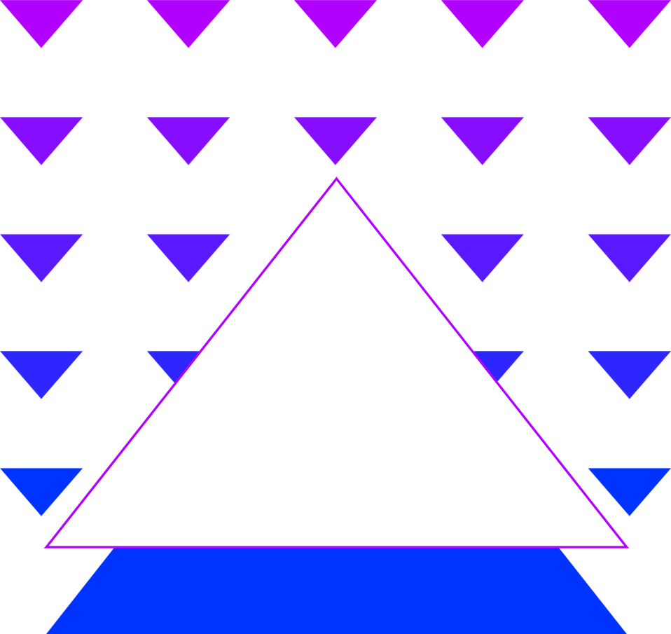 triangular clipart purple triangle
