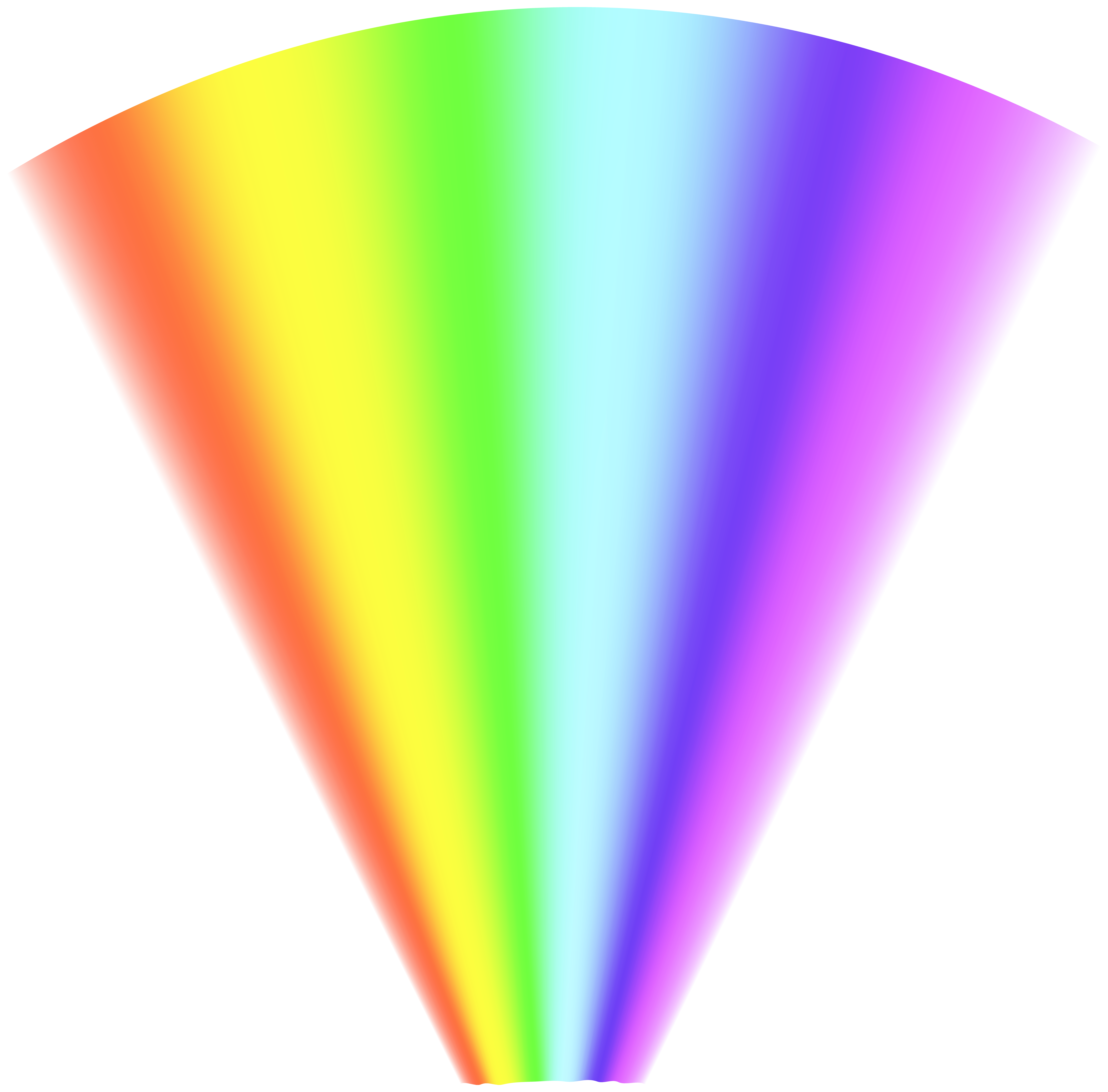 triangular clipart rainbow